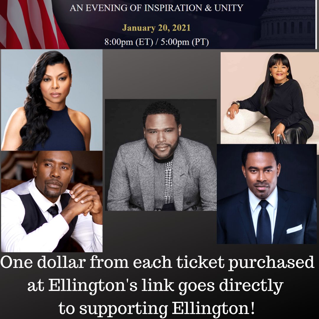 DukeEllingtonDC's tweet photo. Join host @anthonyanderson @tarajiphenson #Shirley Caesar & @LammanRucker at the 2021 Inaugural Gospel Celebration! Enjoy the bash & support #EllingtonArts by using this link: https://t.co/JJiXuBYtyL
#StandingUnitedTogether #UnityCreatesChange #StrongerTogether #CelebrateUnity https://t.co/vHKmoztncx