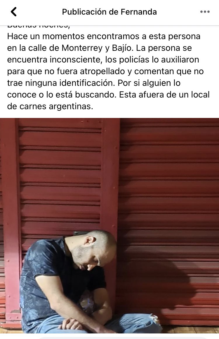 Por favor si alguien lo ubica tratar de localizar a su familia. Al parecer lo dejaron ahí los oficiales. 🙄 <a href="/RomaSurIIVecino/">Roma Sur II</a> <a href="/RomaSur1Repor/">Roma Sur</a> <a href="/Amigos_RomaSur/">Amigos de la RomaSur</a> <a href="/RomaSur1/">Colonia Roma Sur 🤝</a> <a href="/C5_CDMX/">C5 CDMX</a>