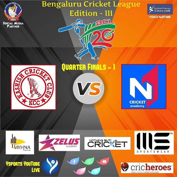 TVK_Karnataka's tweet photo. Happy To Be Associated With Bengaluru Cricket League As Social Media Partner
Tournament Enters The Quarter Finals Stage Live Action Begins From 9am Today on Ysports YouTube Channel
Regards
#Team #YVMI https://t.co/2tERU9dvhQ