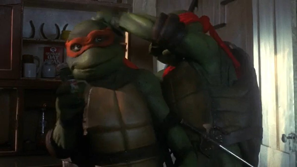 Mikey and Raph are soo precious!