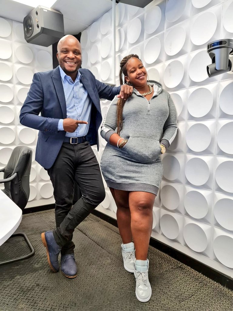 Kiss100kenya's tweet photo. Goood Morning Kiss Clan 👋 
Another Wednesday, a chance to celebrate life and the people who make it beautiful, the women in our lives.
#KameneAndJalas @KameneGoro @ThisIsJalas https://t.co/p3Kqj5okw7