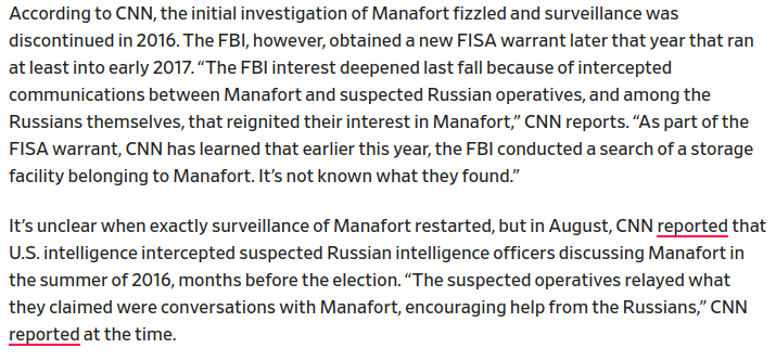 It should be obvious bulk of what Manafort was charged with occurred well before his role in 2016 election, which has always begged the question of why FBI did nothing in 2014 and then allowed Manafort to become a huge scandal waiting to happen for Trump?  https://slate.com/news-and-politics/2017/09/paul-manafort-reportedly-under-fbi-surveillance-from-2014-until-this-year.html
