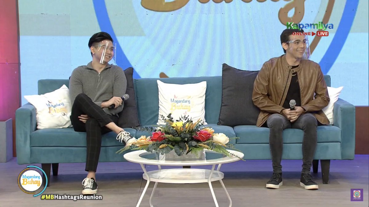 _MagandangBuhay's tweet image. Makisali sa kwentuhan with Hashtag Ryle and Hashtag Vitto! 

#MBHashtagsReunion