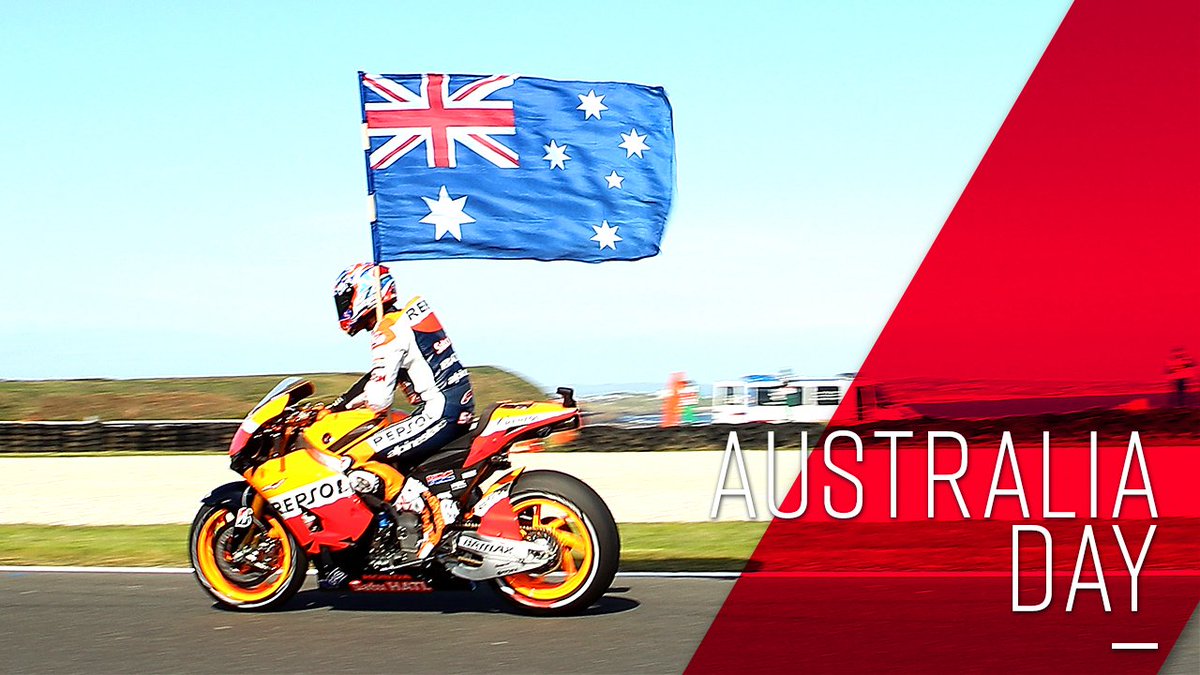 ausmotogp's tweet image. Wishing all Aussies all the best on #AustraliaDay 🇦🇺

#MotoGP