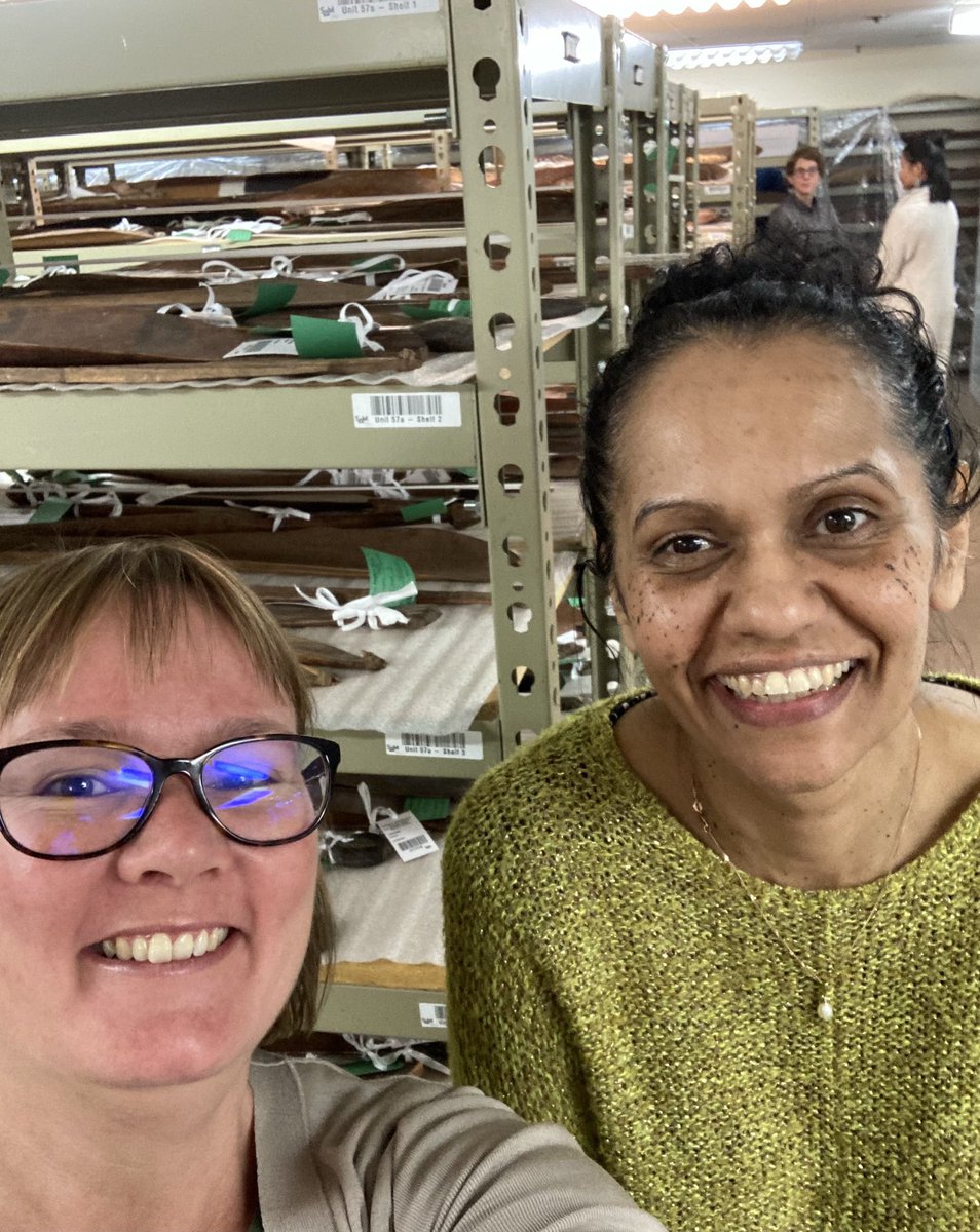 CatherineM__'s tweet photo. A throwback to last year’s tour of some of the @SAMuseum store with the wonderful Tara &amp; the @HistorySA team for #MuseumSelfie Day after a productive working bee. https://t.co/vkgIbyqtRA