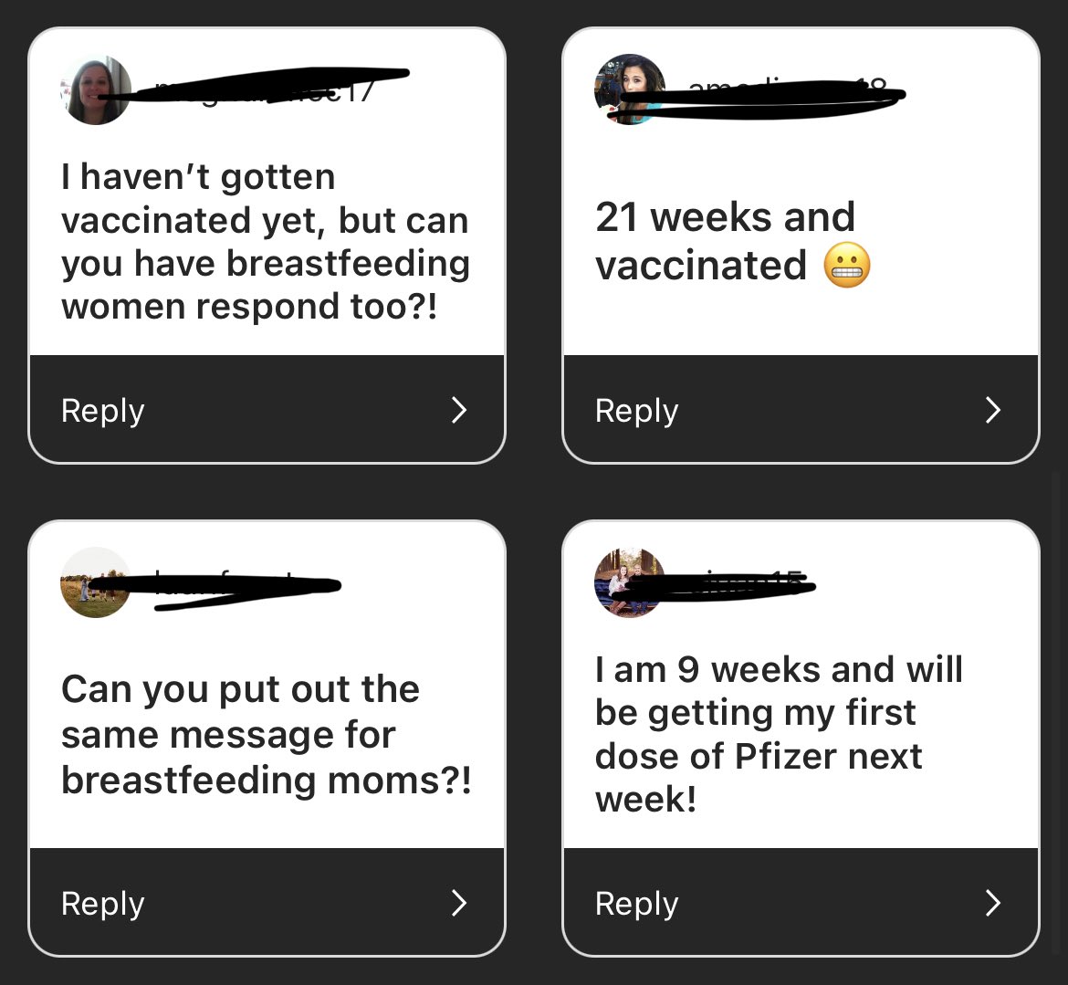 Considering COVID vaccination in pregnancy? Here’s a hefty supply of stories from others who made that choice!