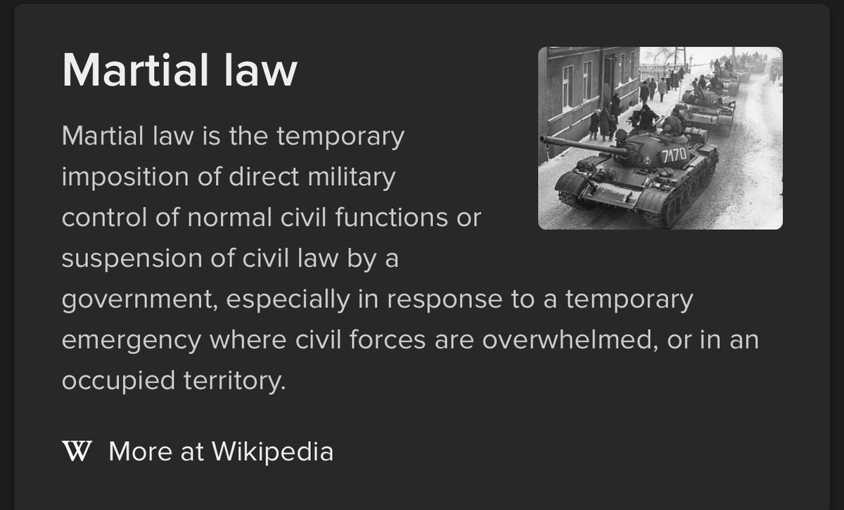 2).. be more incitement on violence. Which should never be allowed nor tolerated (better have proof of it tho). I understand why they would black out the media, take charge, not inform us for months yet somehow have control (via military) everywhere. ..