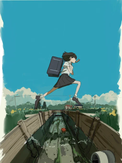 4年前の絵発掘した。何もかも成長したね。。 