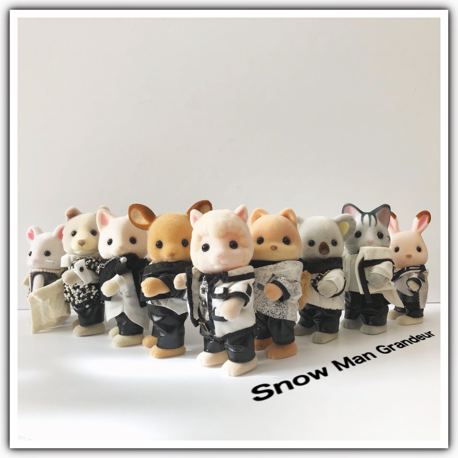 SnowMan　スノバニア９体セット Amazon.co.jp: スノバニア9体セット SnowMan それスノ : おもちゃ