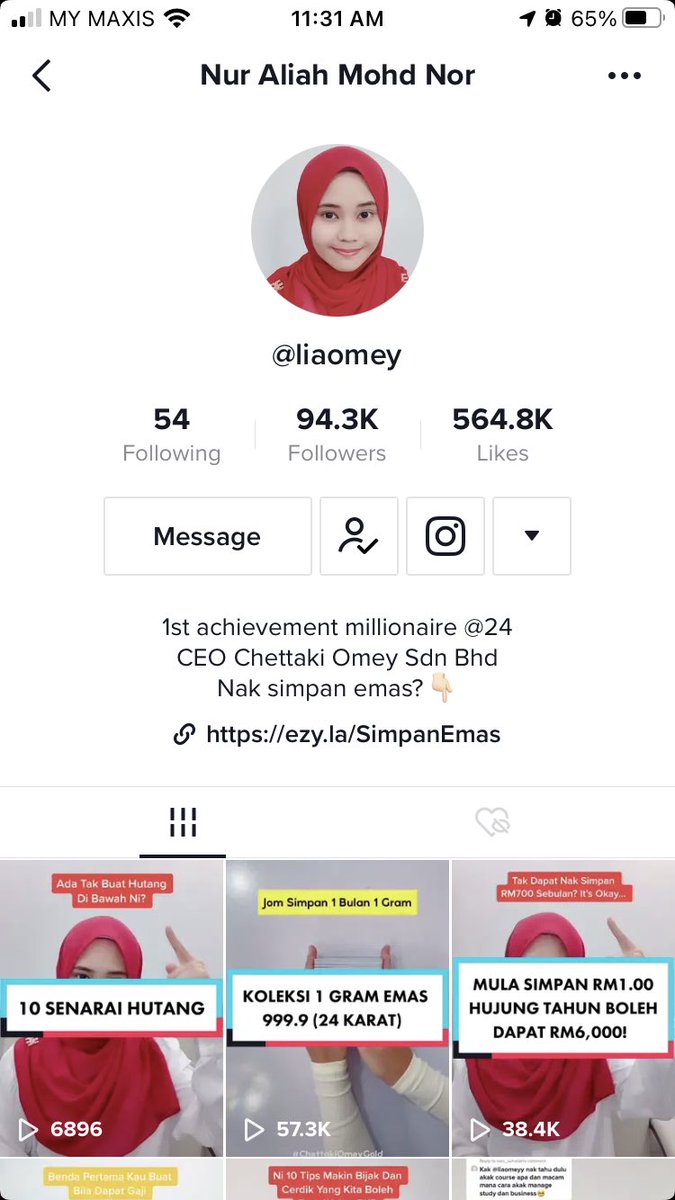 hazimhalimmmm's tweet photo. Financial master and real estate yang aku jumpa kat tiktok. 

Korang boleh lah follow nak tambah ilmu. https://t.co/UNQXZIAVKb