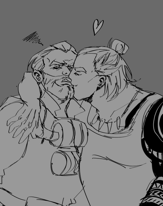 friendly kisses sketches
#ApexLegendsFanart #ApexLegends #gibstic #miraith #darksparks #caustic #gibraltar #wattson #wraith #mirage 