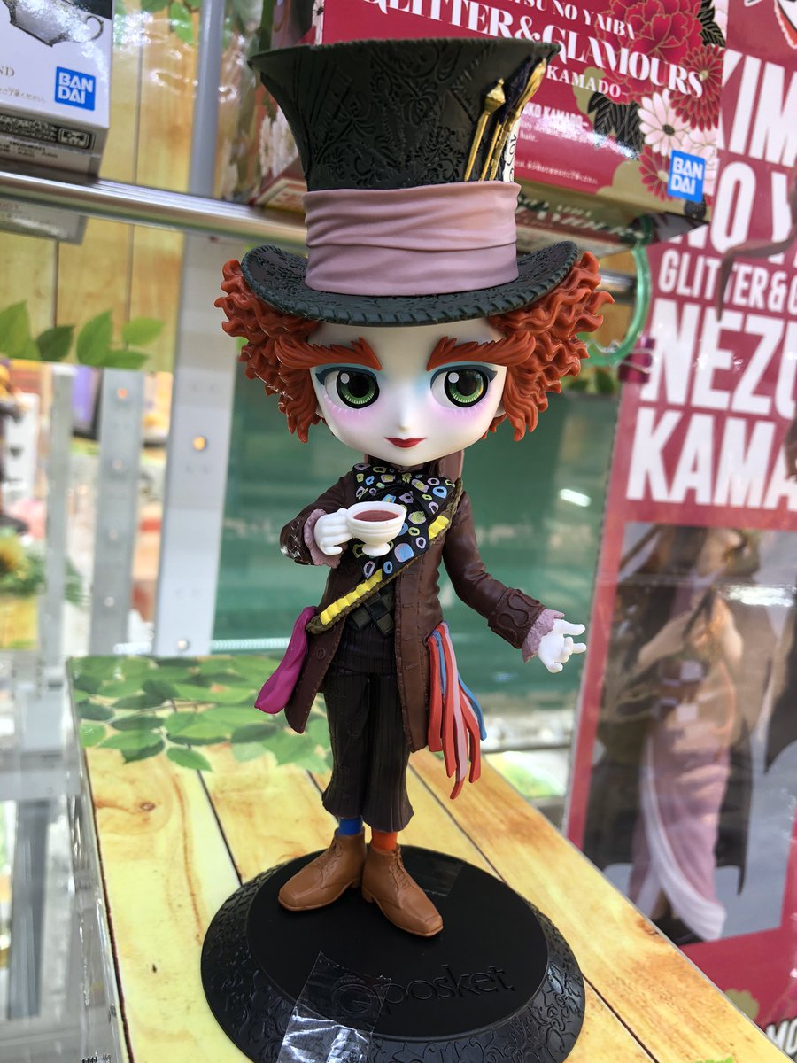 マンガ倉庫日向店アミューズ در توییتر Qposket Disney Characters Mad Hatter Alice In Wonderland 全2種 入荷しましたー ジョニーデップ扮する マッドハッターが登場 クオリティ高っ Qposket マッドハッター ジョニーデップ アリス イン ワンダーランド