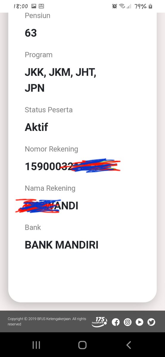 BelumBsu's tweet photo. @detikfinance @KPK_RI ,@BPJSTKinfo ,@KemnakerRI ,@BANKBRI_ID ,@jokowi ,apakah ini ada indikasi penyelewengan BSU,saya bekerja dan beralamat diKALTENG,tpi rek yg akan disalurkan BSU rek bri,sedangkan yg kami daftarkan ke bpjs rek mandiri,anehnya rek bri tsb,pemiliknya persis dgn nama saya https://t.co/pceyYZvWuX