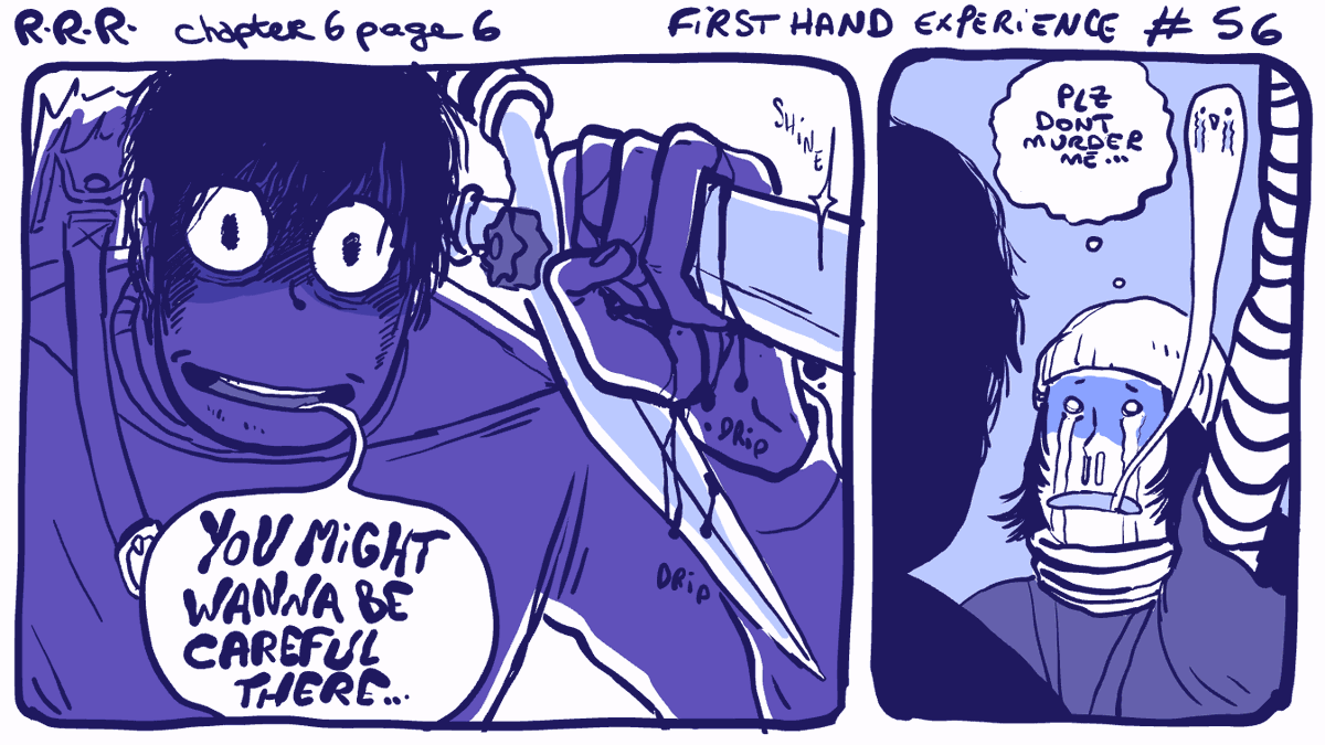 #rodneyRrodney chapter 6 page 6 : First Hand Experience. strip 56. 😉 