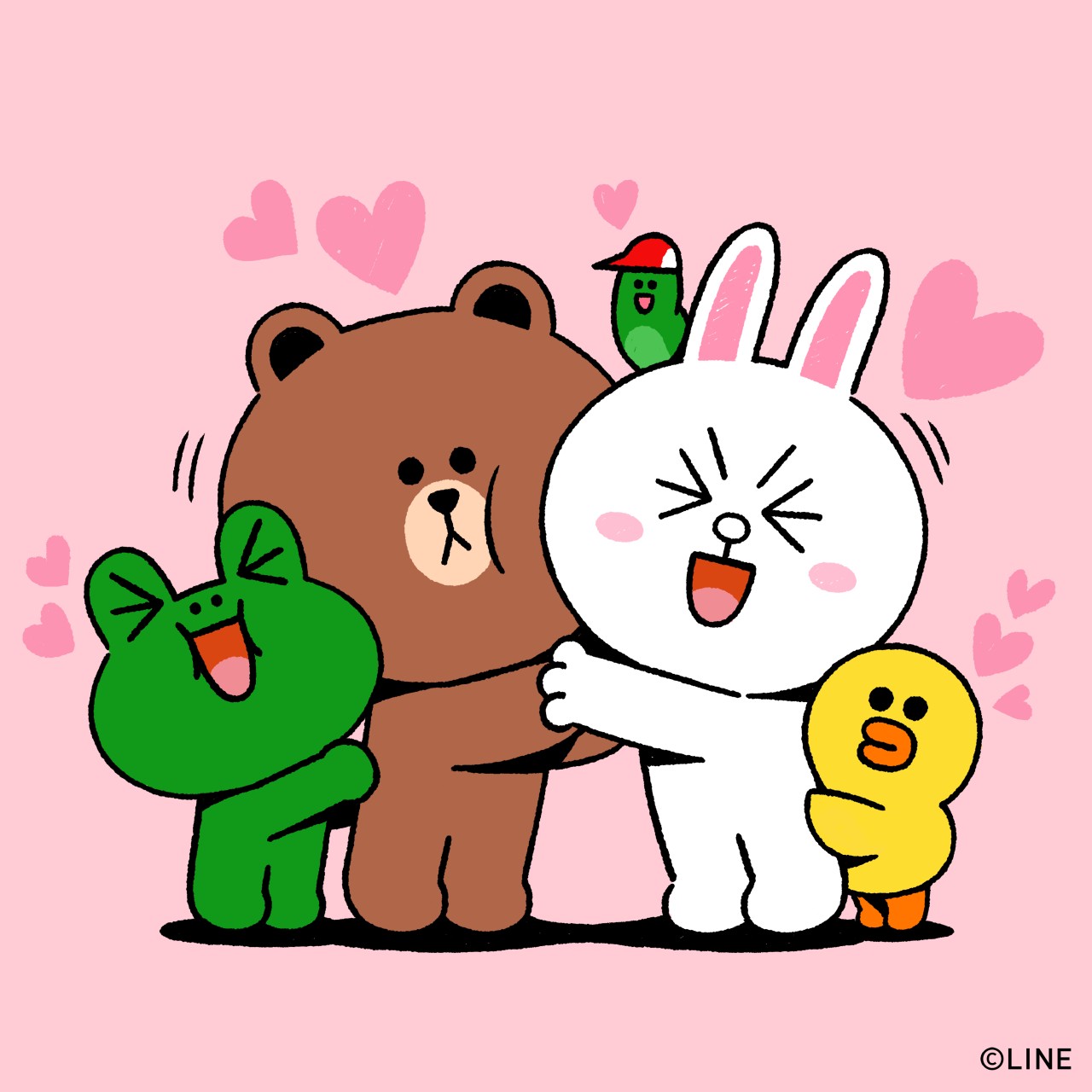 LINE FRIENDS ラインフレンズ ブラウン＆コニー まとめ