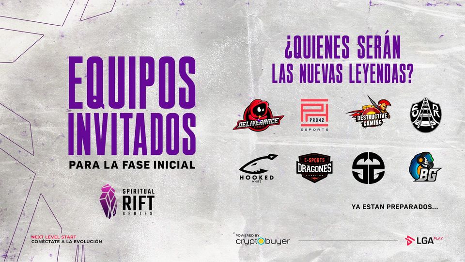 Anunciamos nuestra participación en el torneo Spiritual Rift Series de la fase 1 evento realizado por <a href="/LGAPLAY/">LGAPlay - Esports Venezuela 🇻🇪</a> a su vez invitamos a apoyar esta iniciativa para hacer crecer los esports en Vnzla
Dentro de unos días presentaremos nuestro roster oficial para este torneo.
#SRS #GoSSD
