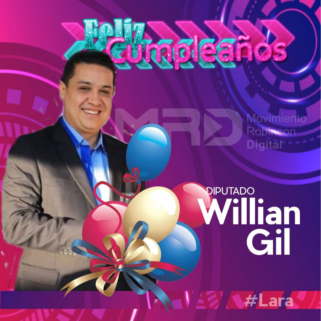 clapvencedores9's tweet photo. Feliz Cumpleaños Diputado @WillianGil y Felicitaciones por su nombramiento en la Asamblea Nacional..Que Dios lo Bendiga...
Felicidades...
#ComunicadoresClapActivos https://t.co/6Spdd2XrPk