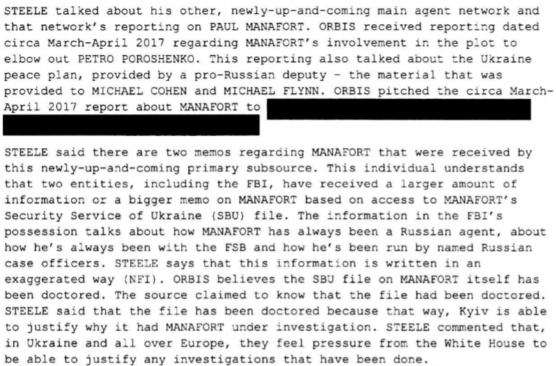 Anyone else find this part interesting? Manafort's file doctored? Investigations needing to be justified?Plot to elbow out Poroshenko?Hmmm...