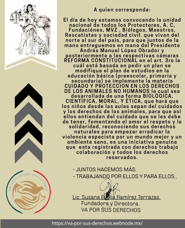 Colectivo pro Bienestar Animal de México tweet media