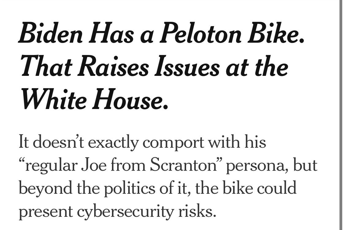 Who do we think his fav instructor is? <a href="/onepeloton/">Peloton</a>