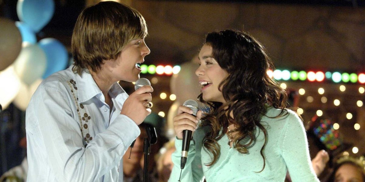 PopCrave's tweet photo. 15 years ago today, 'High School Musical' premiered on Disney Channel.

The movie became an instant teen sensation and defined childhoods for many. It featured stars like Zac Efron, Vanessa Hudgens &amp; Ashley Tisdale and its soundtrack was the best-selling album of 2006. https://t.co/dZGiXQUt0R