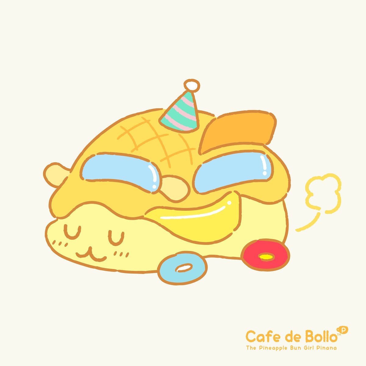 cafedebollo's tweet photo. 大家有看天竺鼠車車？
想要架麵包車呀 PUI PUI 😆

Have anyone seem "PUI PUI モルカー"?
Super want to have a Pineapplebun bread car 😆😆

 #PUIPUIモルカー  #cafedebollo #doodle #cuteart https://t.co/Ne55O6SZB5