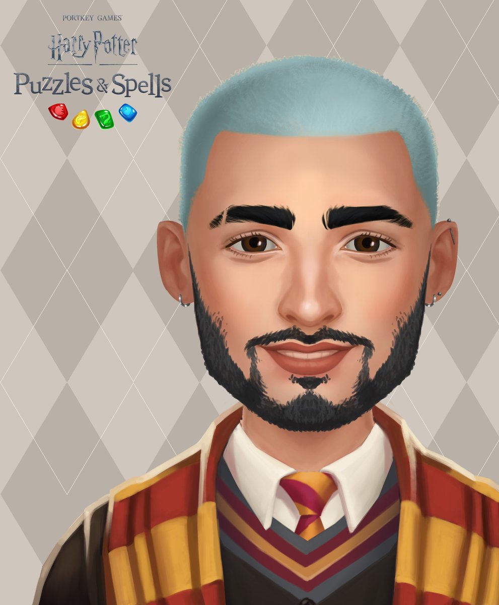 zayn being a slytherin but choosing gryffindor colors to wear... and not forgetting the eyebrow slit .