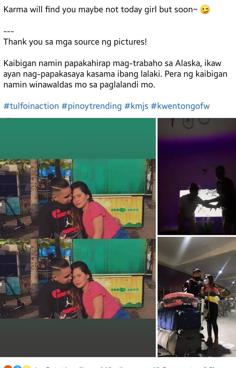 jezzielbischof's tweet photo. @camilltrinidad Alam namin old issue na ito. Pero we want to let everyone know sa lahat ng nakakakilala and followers niya na our friend is a good guy. This girl is trying to bring down our friend ruining his life. 👎 https://t.co/fJZKjHOHFY