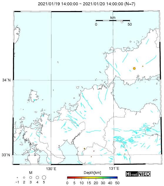 県 地震 山口