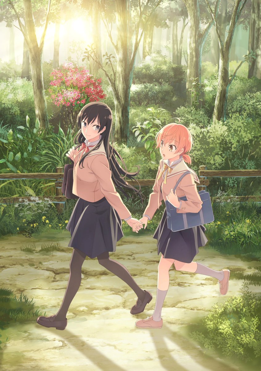 1. Bloom Into You (Yagate Kimi ni Naru)canon. CANON. A very smart show that tackles very relatable issues about how everyone perceives love. Also read the manga, Yuu and Touko's story doesn't end with the anime.
