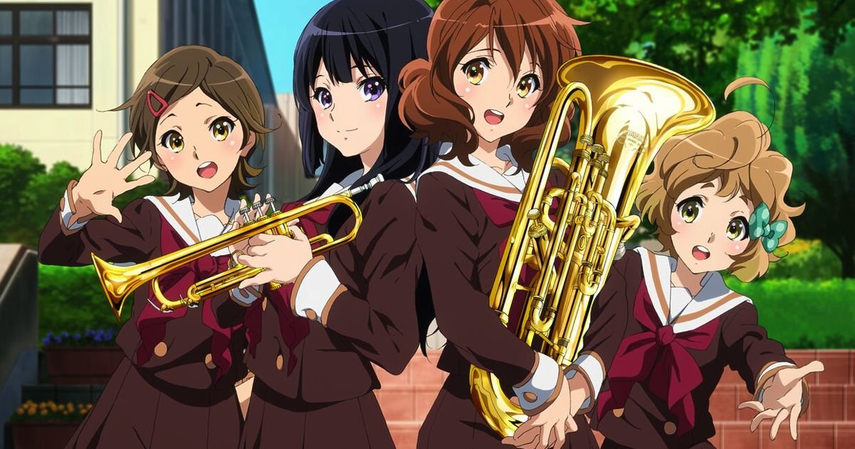 3. Hibike Euphoniumheavy undertones, band gays, visually stunning and gorgeously animated, with one of the genuinely most relatable main characters i've ever seen in anime. also, Reina is too beautiful.