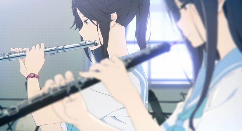 4. Liz and the Blue Birdmore band gays, basically canon, a spin-off of Hibike; I am SO glad they delved more into Mizore and Nozomi's story, the two of them got some time in the spotlight during Hibike S2, but this sendoff was much welcomed.