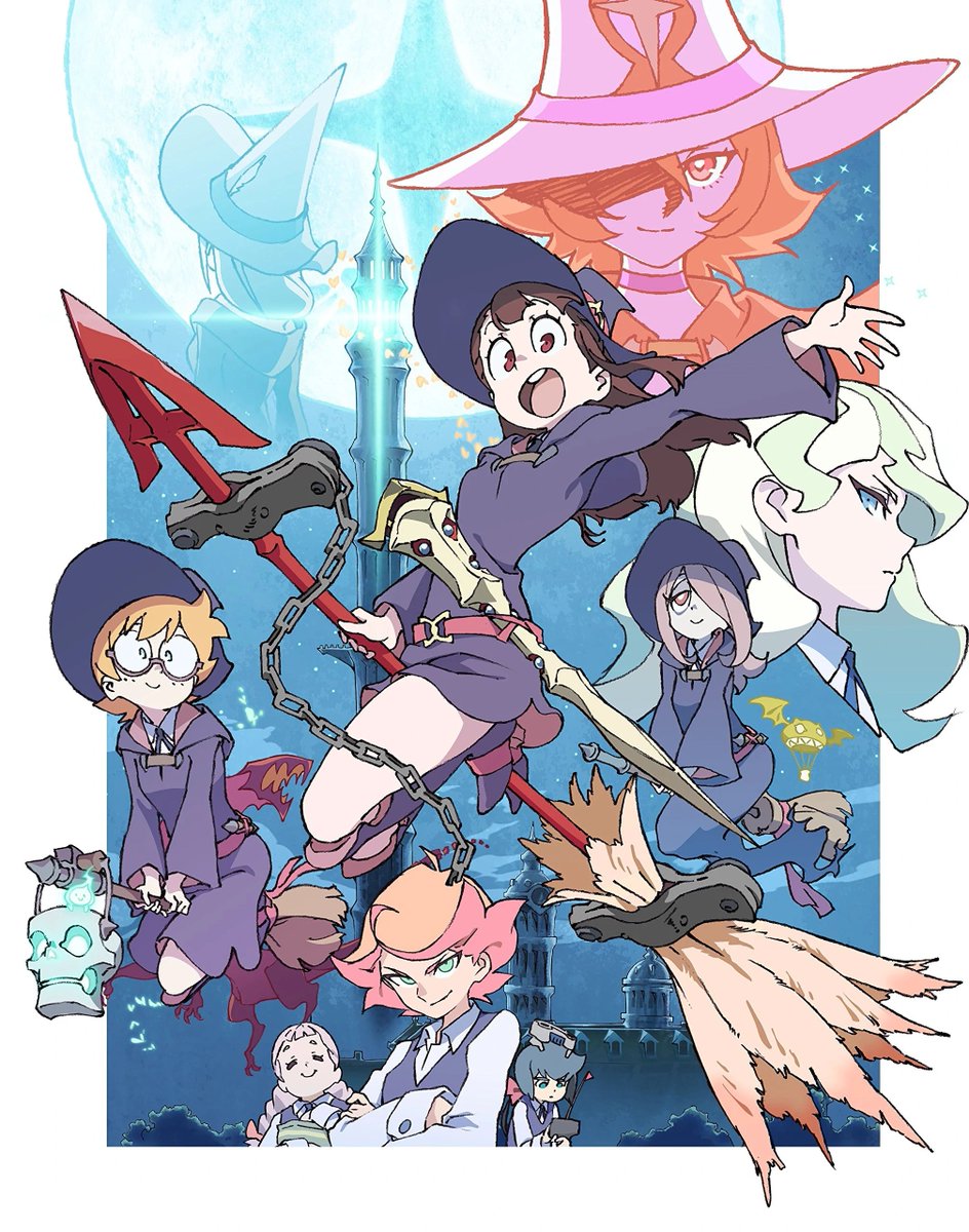 5. Little Witch Academiaundertones, the staff ship Diakko, you ship Diakko, we all ship Diakko. legit one of the most fun i've ever had watching an anime! i can confidently say LWA is my fav anime ever lol