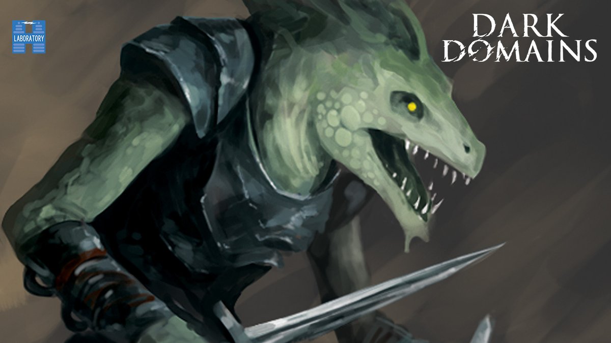LabH_Games's tweet photo. Have you ever seen a lizard walk on two legs? Then allow me to introduce you to the Troglodyte. The good news is, you smell them before you see them. https://t.co/oXCMdWEUaI