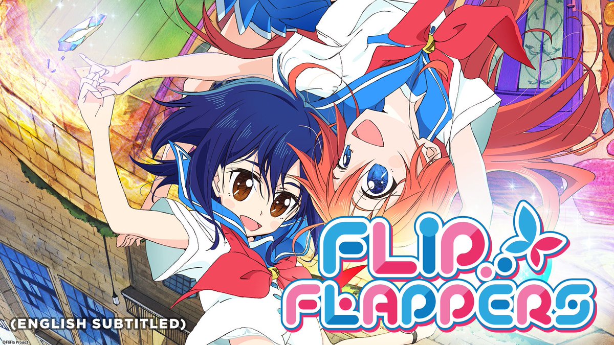 8. Flip Flappersbasically canon, magical girls, idk how else to describe this other than a wild, trippy ride but it's wonderful; a zany, colorful love story
