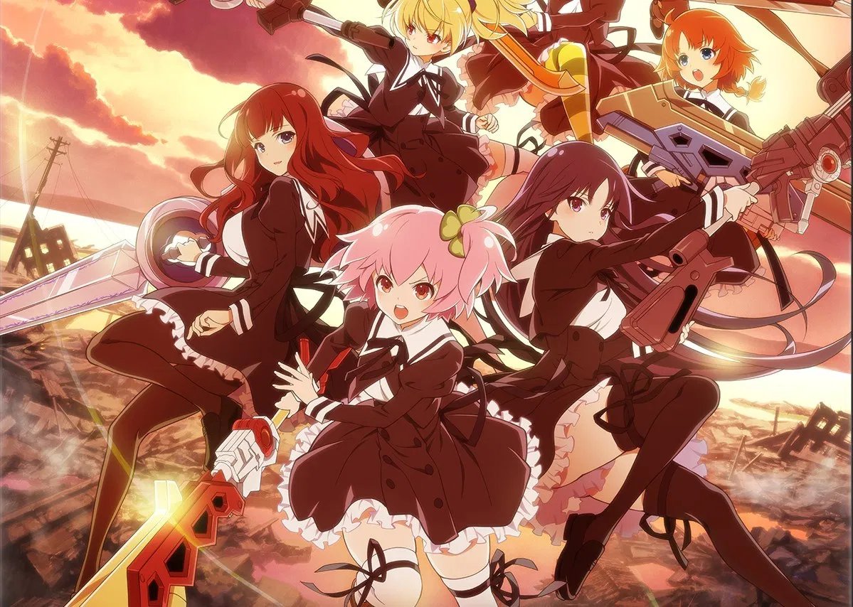 15. Assault Lily: Bouquetbasically canon. It has “yuri” in the title, the main characters names are Yuyu and Riri, they acknowledge their shipname as Yuri, they virtually adopt a daughter that they also name Yuri, you see where i’m going with this