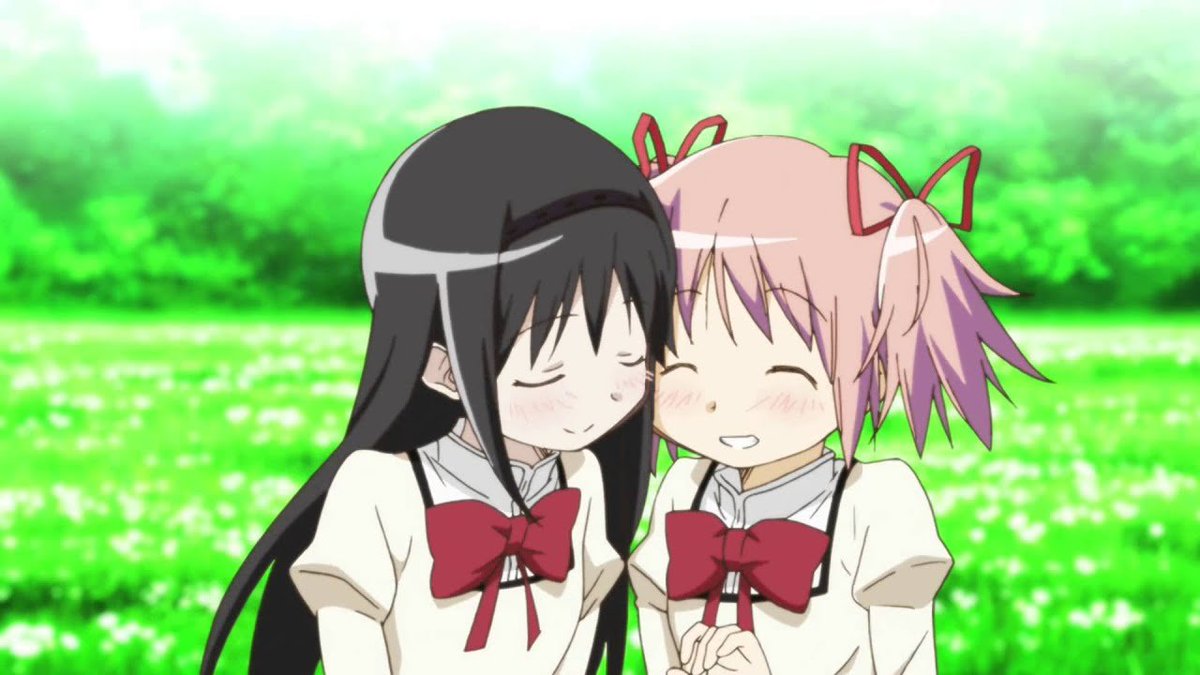 16. Puella Magi Madoka Magica heavy undertones, we all know this one LOL girls save the world by going through the highest of highs and the lowest of lows for each other.
