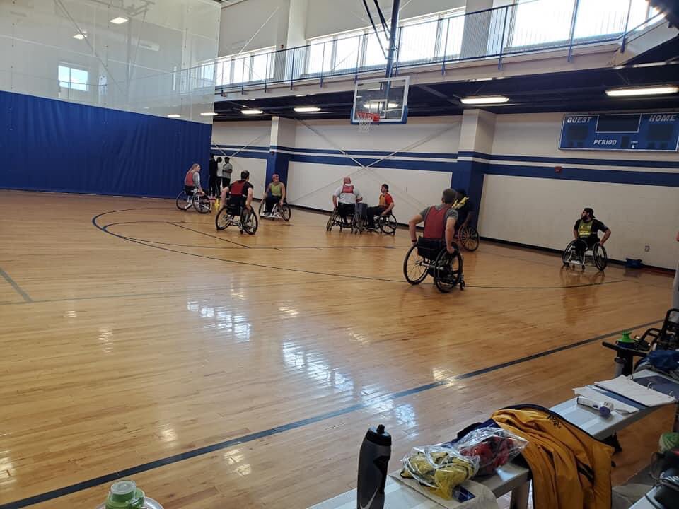 USAWhRL's tweet image. Just a few snaps of our #USAWhRLCombine in preparation for the #RLWC2021 some promising athletes! And we are just scratching the surface #RugbyLeague #TeamUSAWhRL #USAWhRL #WheelchairRL #WheelchairAthletes #WheelchairSport #AdaptiveSports #AdaptiveAthletes