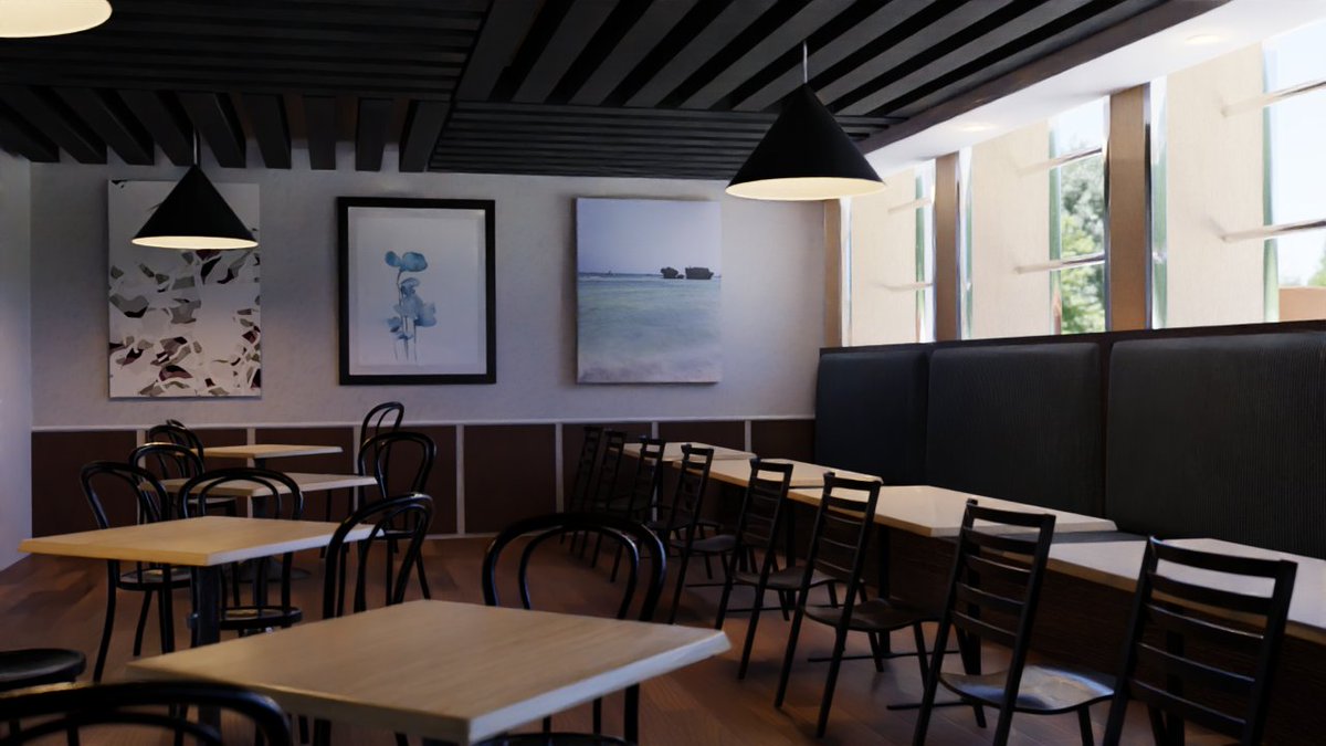 danxmn's tweet photo. Cafe Interior
https://t.co/7q2Zw3HQE4 via @artstationhq
#Blender3d #b3d #Archviz #interiorrendering #photorealism #interiorvisualisation #3dmodeling https://t.co/x7Y4ryreDn
