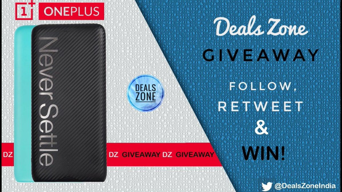 DealsZoneIndia's tweet image. 🔥 #GiveawayAlert | Win #OnePlus Power Bank 🔥

⚡Just Follow @DealsZoneIndia
⚡RT This Post &amp;amp; Tag Maxxx.

Upon Reaching 2000 Followers, The #Giveaway Will Be Unlocked 🔓. RT Fast ⏩

#Contest #ContestAlert #DealsZoneIndiaGiveaway