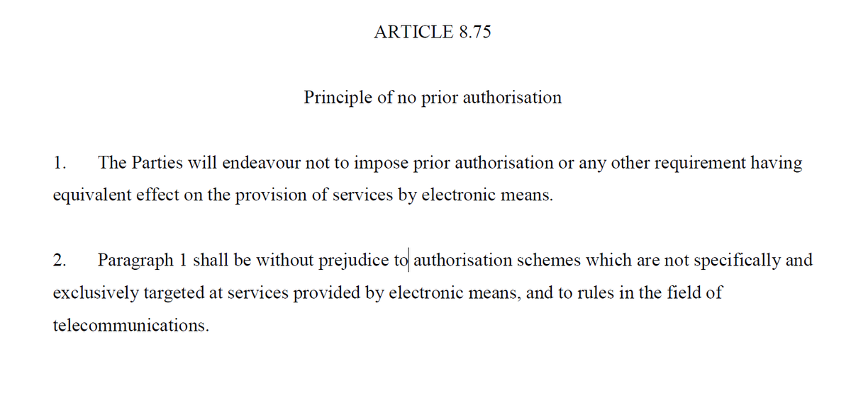 Article DIGIT.9 differs in interesting ways from the analogue provision in  #JEEPA that the UK carried over into  #UKJCEPA