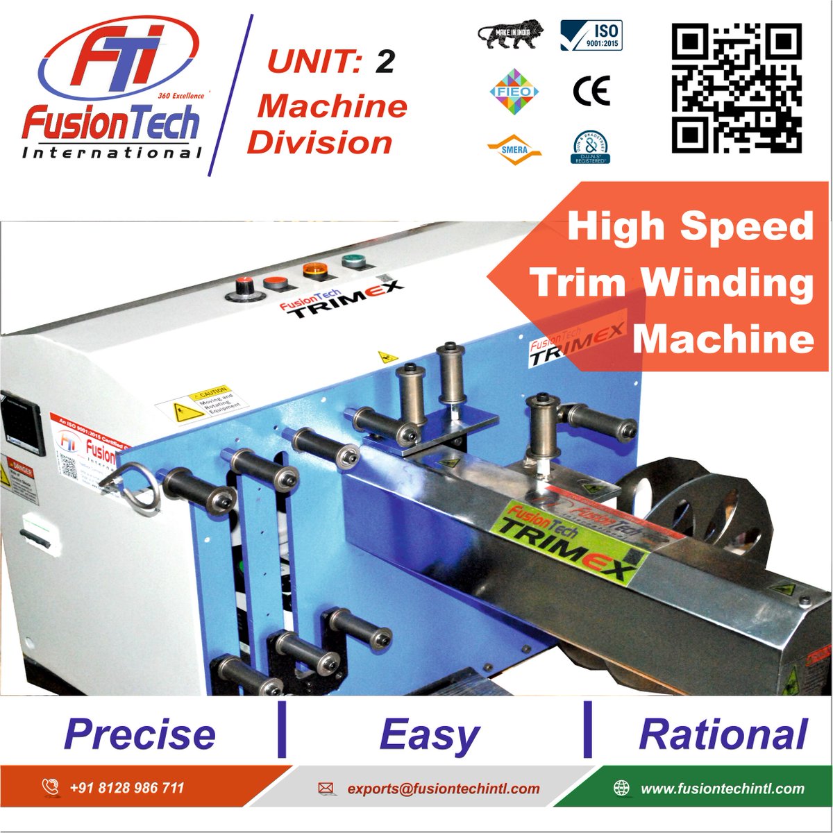 OfficeFti's tweet image. #TrimWinderMachine
Trim Winding Machine Offered By..For more info visit...fusiontech-international.com/latest-update/…