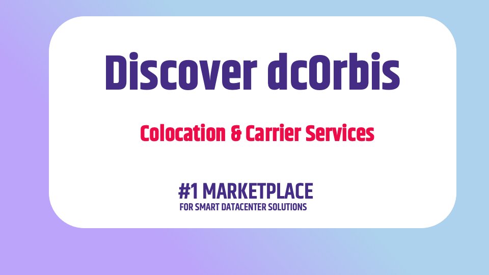 OrbisDc's tweet photo. Discover dcOrbis!
Finden Sie Colocation Racks &amp; Flächen, Serverhousing oder Carrier Services unterschiedlicher Anbieter bei dcOrbis. Nutzen Sie unsere Filter-und Vergleichsfunktion, um das für Sie passende Produkt zu finden und direkt zu beauftragen.  
 
https://t.co/6fmhMicLBG https://t.co/1cVMwqz7Ug