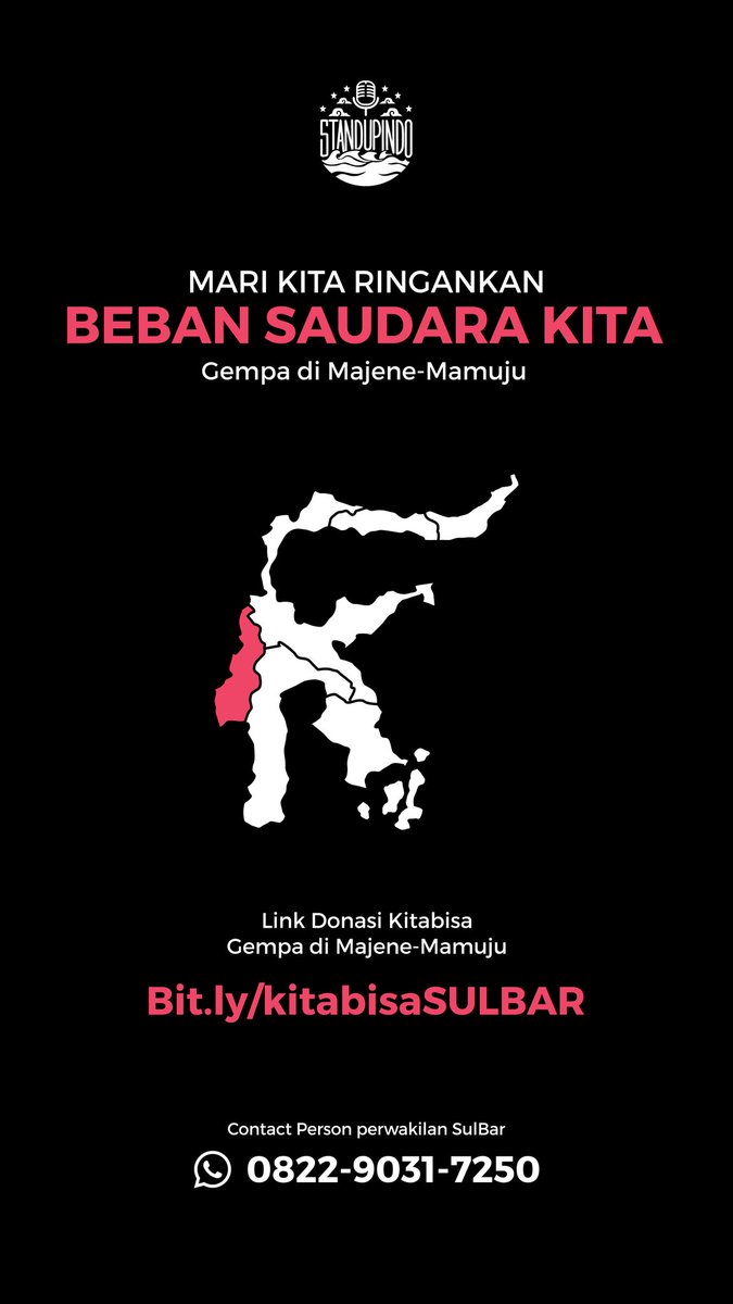 Masih ada waktu untuk berdonasi. Yuk! <a href="/Standupindo/">IG: standupindonesia</a>