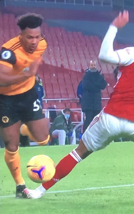 2. Mahrez has slight contact goes down and gets given yet when adama did the same we were told there's not enough contact what's the difference?