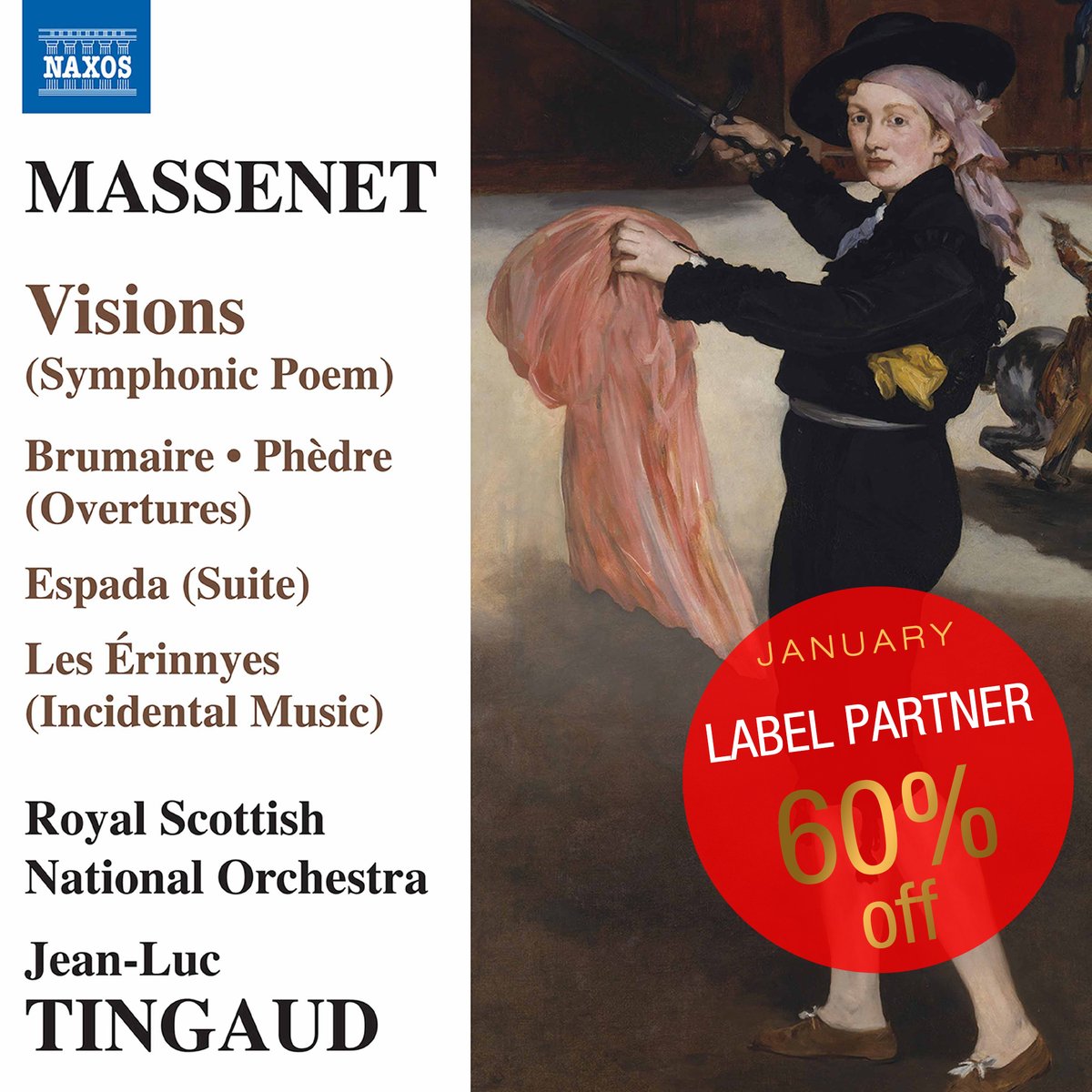 ChandosRecords's tweet photo. "...boasting memorable melodic lines, powerful harmonies and vivid orchestration. @jltingaud draws expressive playing from the orchestra throughout" - BBC @MusicMagazine
Enjoy generous 60% off Massenet: Orchestral Works in @naxosrecords sale
👉 https://t.co/S0NhKV48jM

@RSNO https://t.co/M7dLOPM8qV