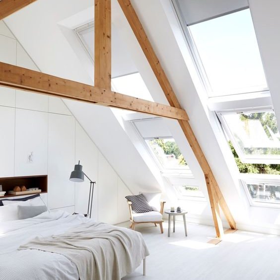 MesDepanneurs's tweet image. [#Tendances 💡]
Dans la chambre, le salon ou la cuisine, les #poutresapparentes apportent du #cachet à votre pièce, et elles se marient à toutes les #décos ! Que pensez-vous de cette #chambre ? 😍
Mettez en valeur vos poutres ▶cutt.ly/shF7lWH