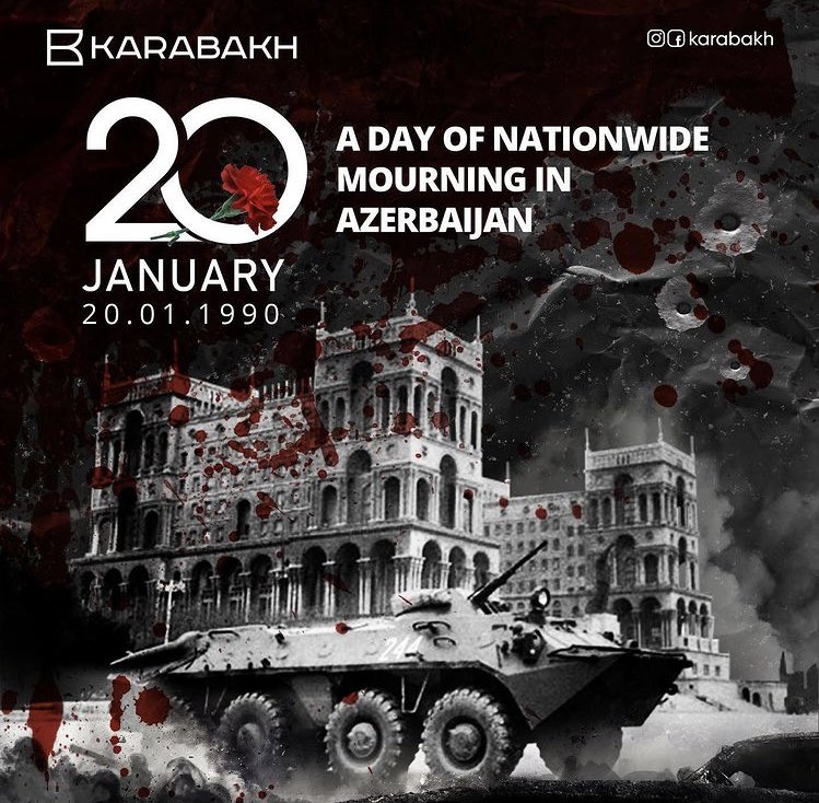 Jal_e1's tweet photo. Bir ölüb , min dirilərik..! #20January #20January1990 #20yanvar #QanlıYanvar https://t.co/QUc3r94Sbl