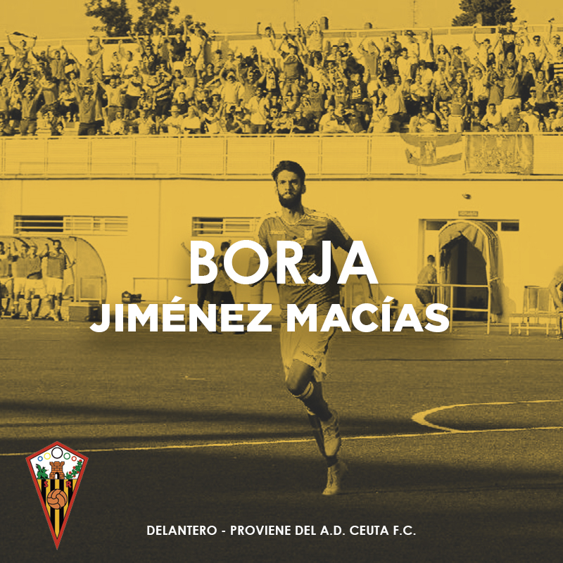 📢 Borja Jiménez Macías llega al <a href="/SanRoqueLepe/">CD San Roque de Lepe</a> 

⚽ Tras un acuerdo de traspaso con <a href="/ADCeuta_FC/">AD CEUTA FC</a> , el gaditano de 26 años viene para jugar en su posición de delantero derecho.

¡Bienvenido!