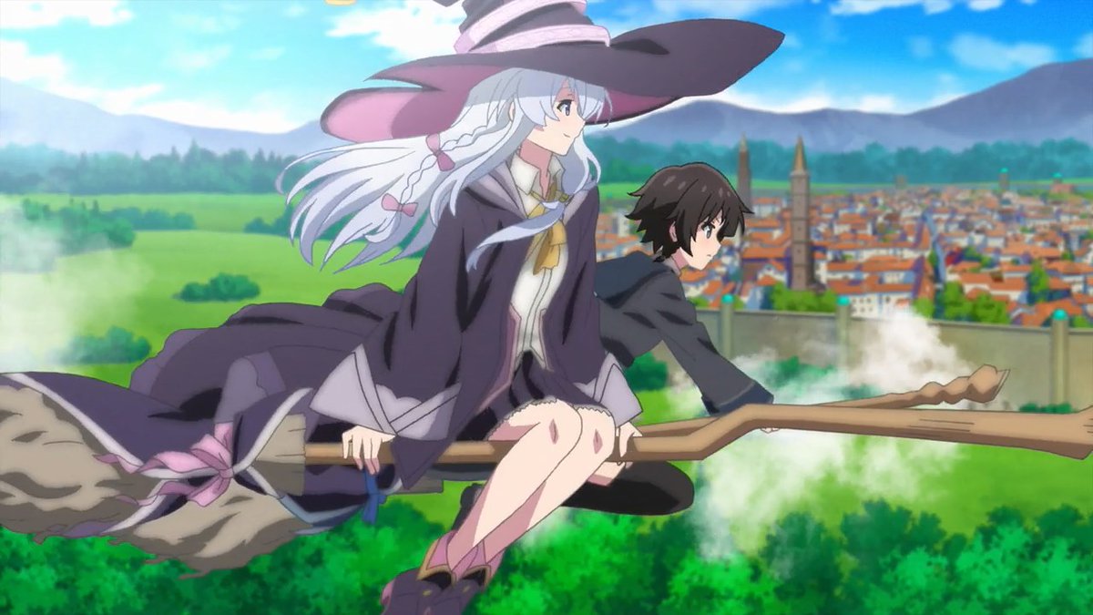 35. Wandering With: The Journey of ElainaConsidering how I Just finished this one, idk how I forgot it lol brilliant anime aside with the way it fluctuates in tone so dramatically, Saya is also just deadass in love with Elaina and I love them, they're such dorks
